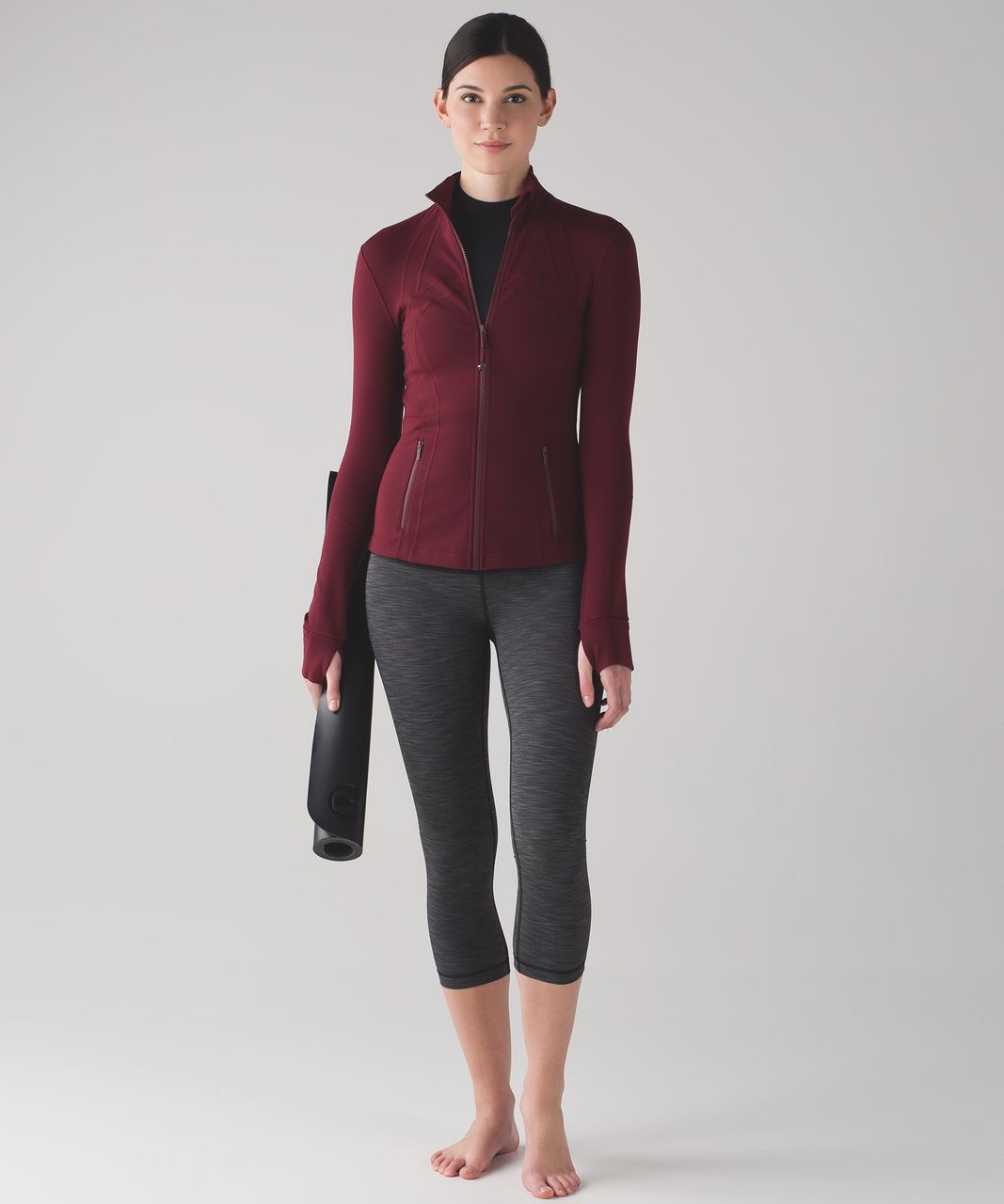 Lululemon Define Jacket - Deep Rouge