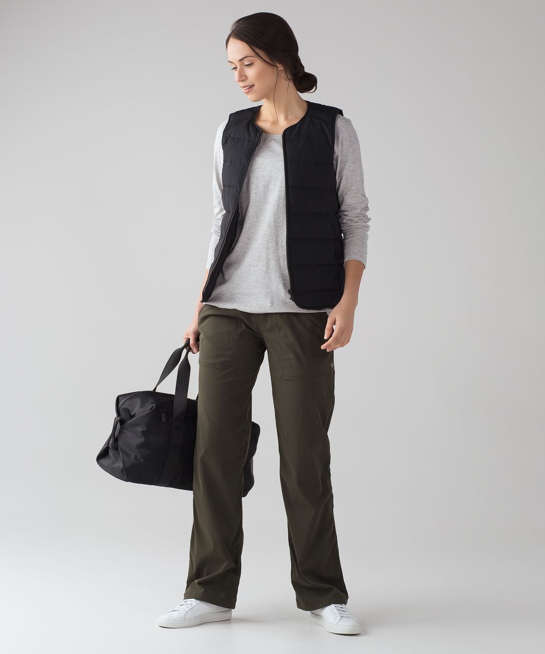 Lululemon Dance Studio Pant III *Unlined - Dark Olive - lulu fanatics