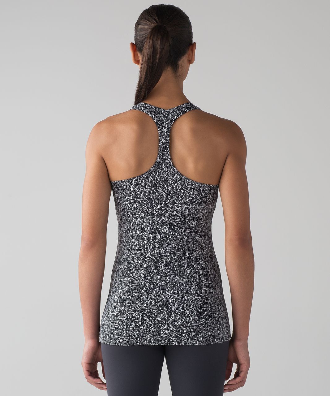 Lululemon Cool Racerback II - Chakra Print Alpine White Black