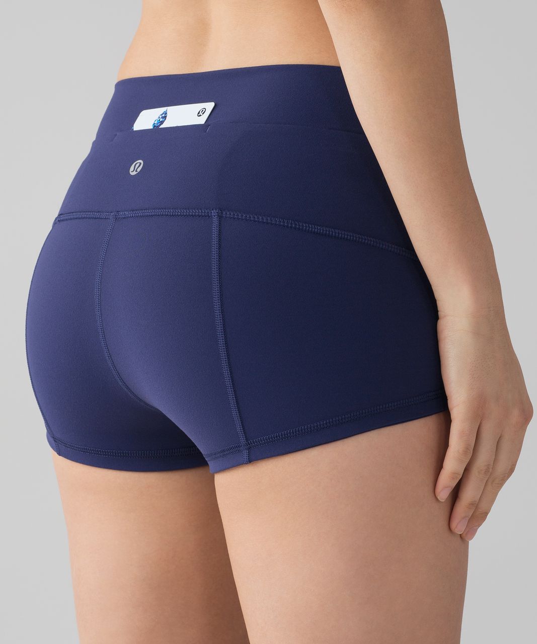 Lululemon Wunder Short 2" (Full-On Luon ) - Blueberry Jam