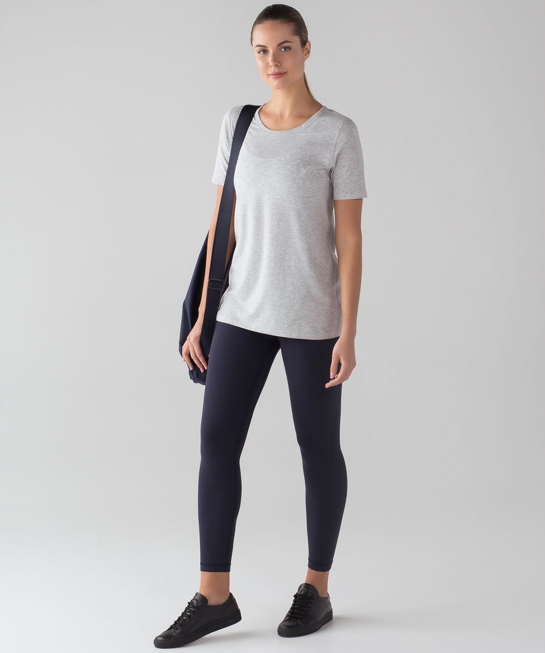 Lululemon Love Tee Crew II - Heathered Vapor