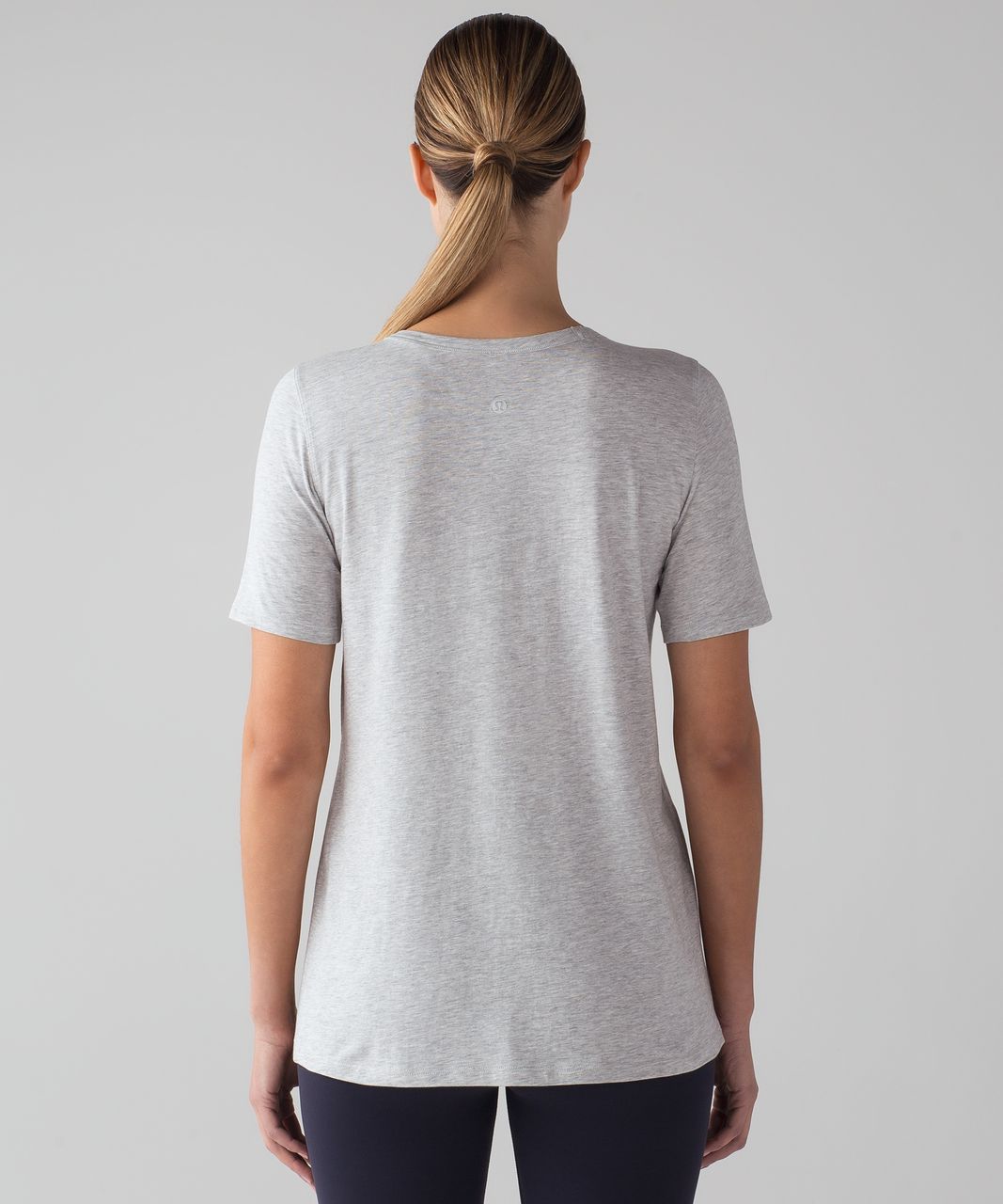 Lululemon Love Tee Crew II - Heathered Vapor