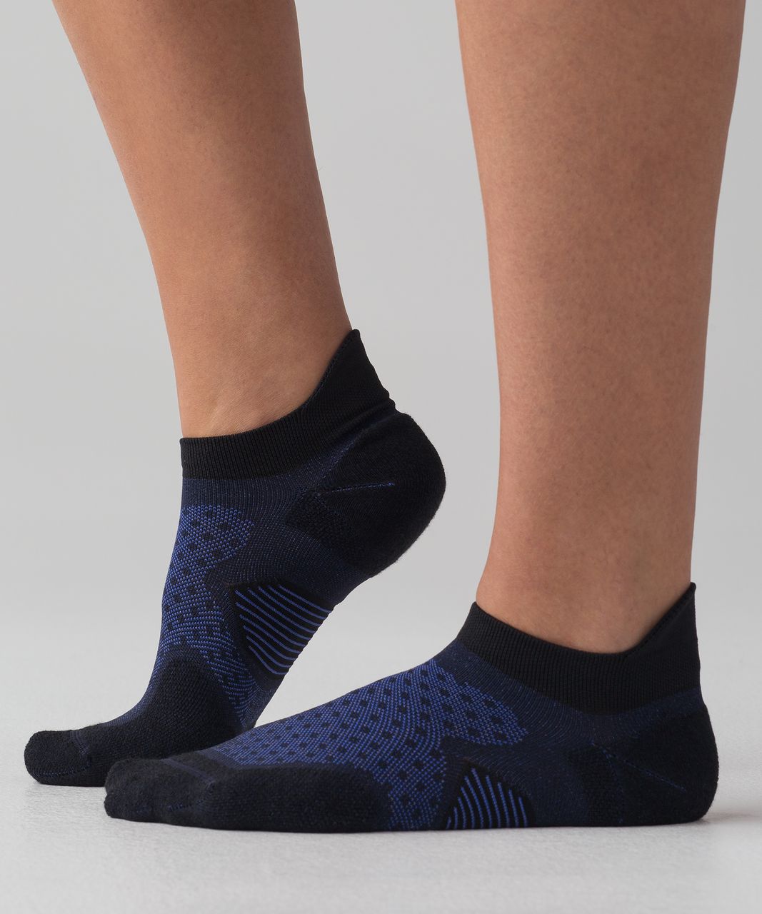 Lululemon Speed Sock *Silver - Midnight Navy / Blazer Blue / Hydrangea Blue