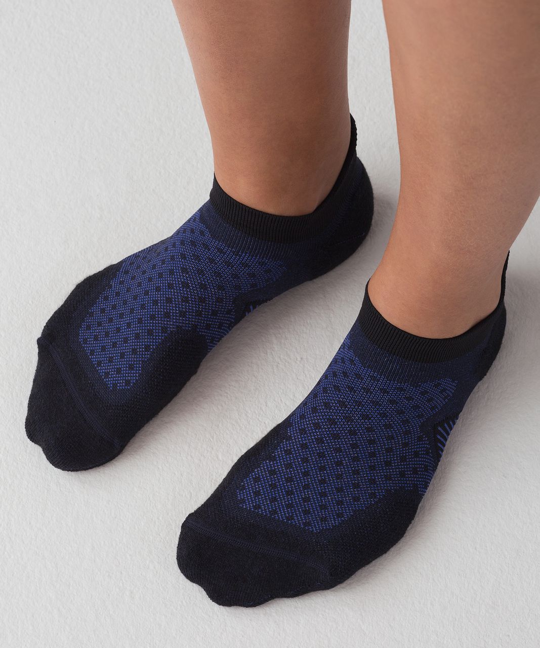 Lululemon Speed Sock *Silver - Midnight Navy / Blazer Blue / Hydrangea Blue