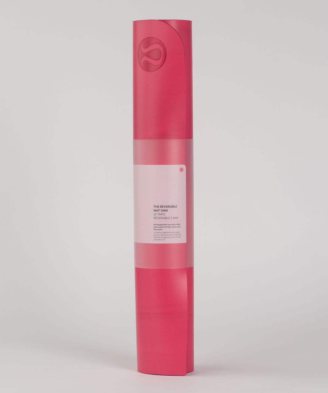 Lululemon The Reversible Mat 5mm - Lip Gloss / Ruby Red / Ruby Red