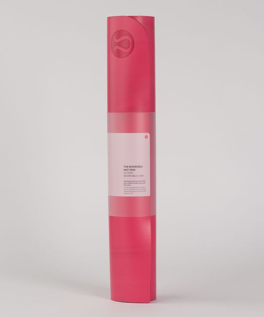 Lululemon The Reversible Mat 5mm - Misty Mauve / Porcelain Pink