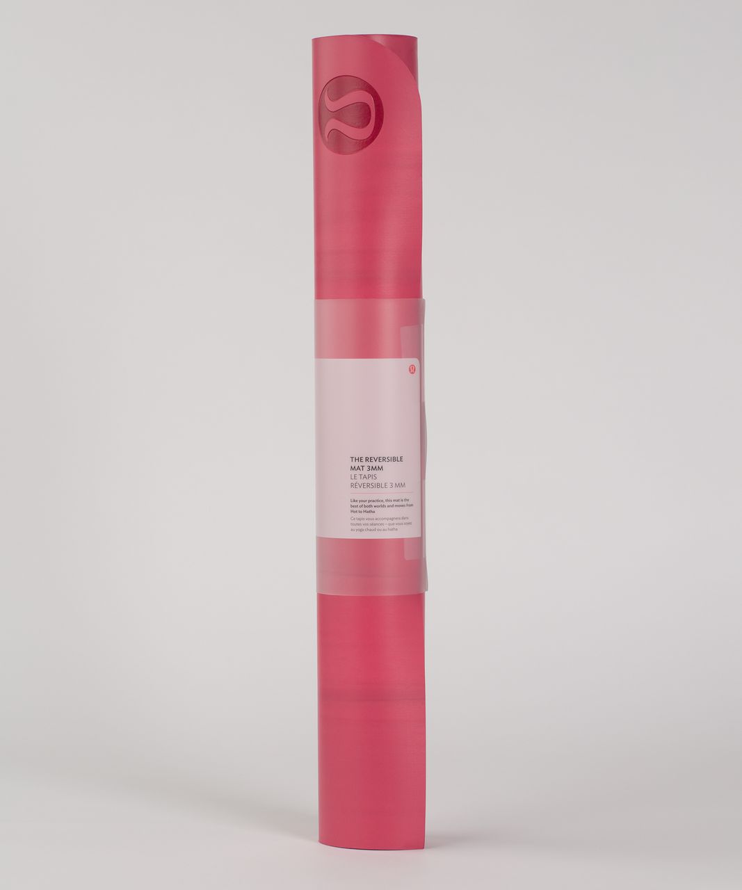 Lululemon The Reversible Mat 3mm - Lip Gloss / Ruby Red / Ruby Red