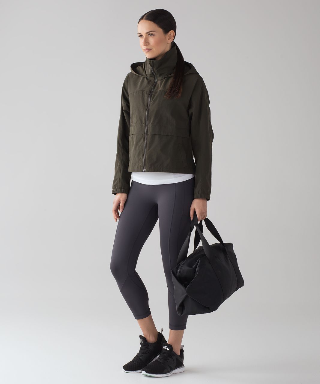 Lululemon Effortless Jacket - Dark Olive