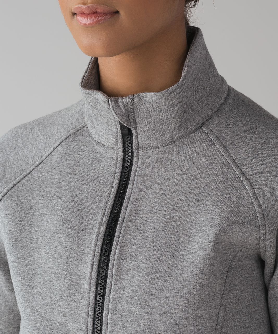 Lululemon NTS Jacket - Heathered Medium Grey / Black