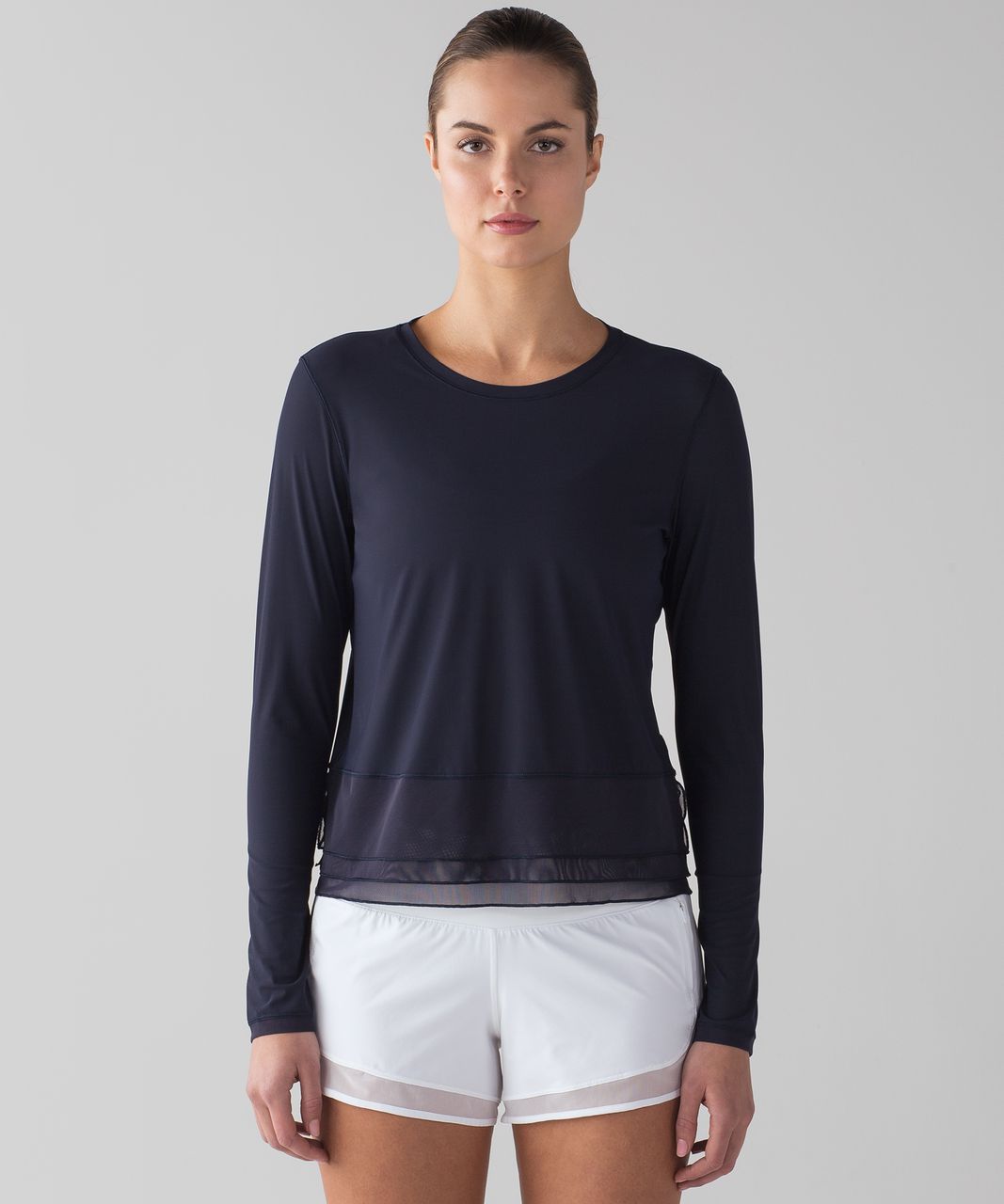 Lululemon Sole Training Long Sleeve - Midnight Navy