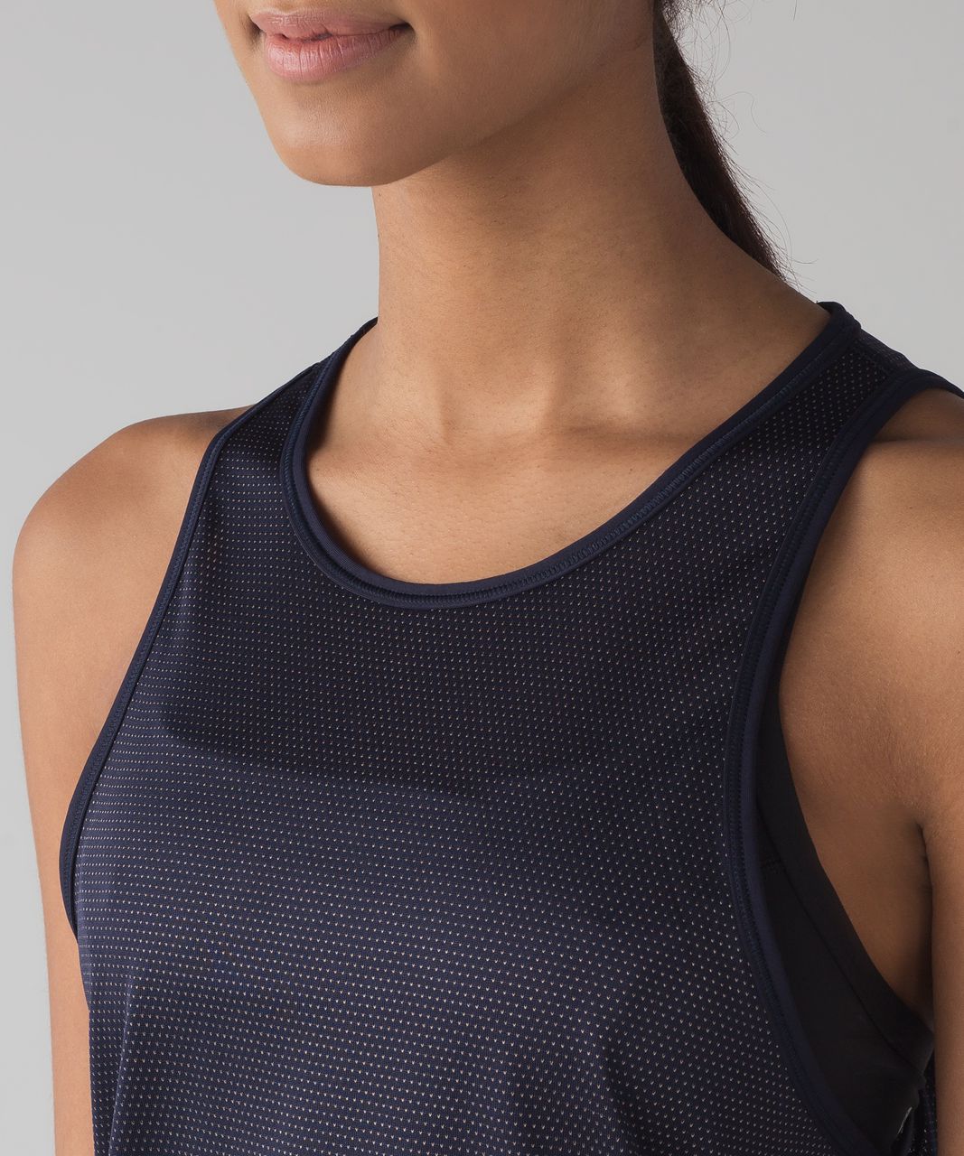 Lululemon Squad Goals Tank *Trinity Mesh - Midnight Navy