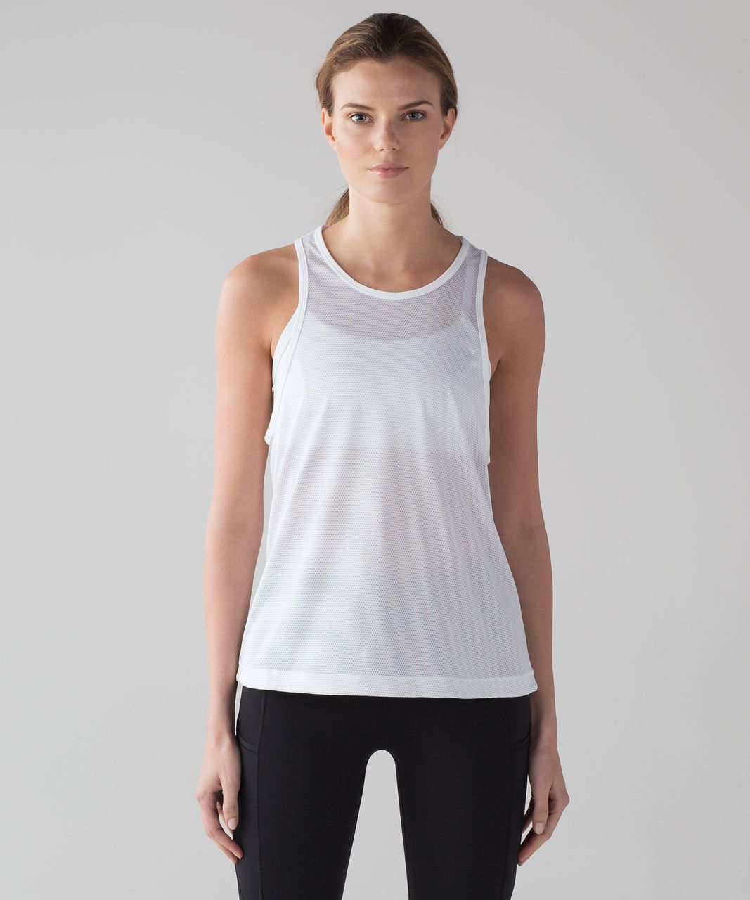 lululemon tank with mesh