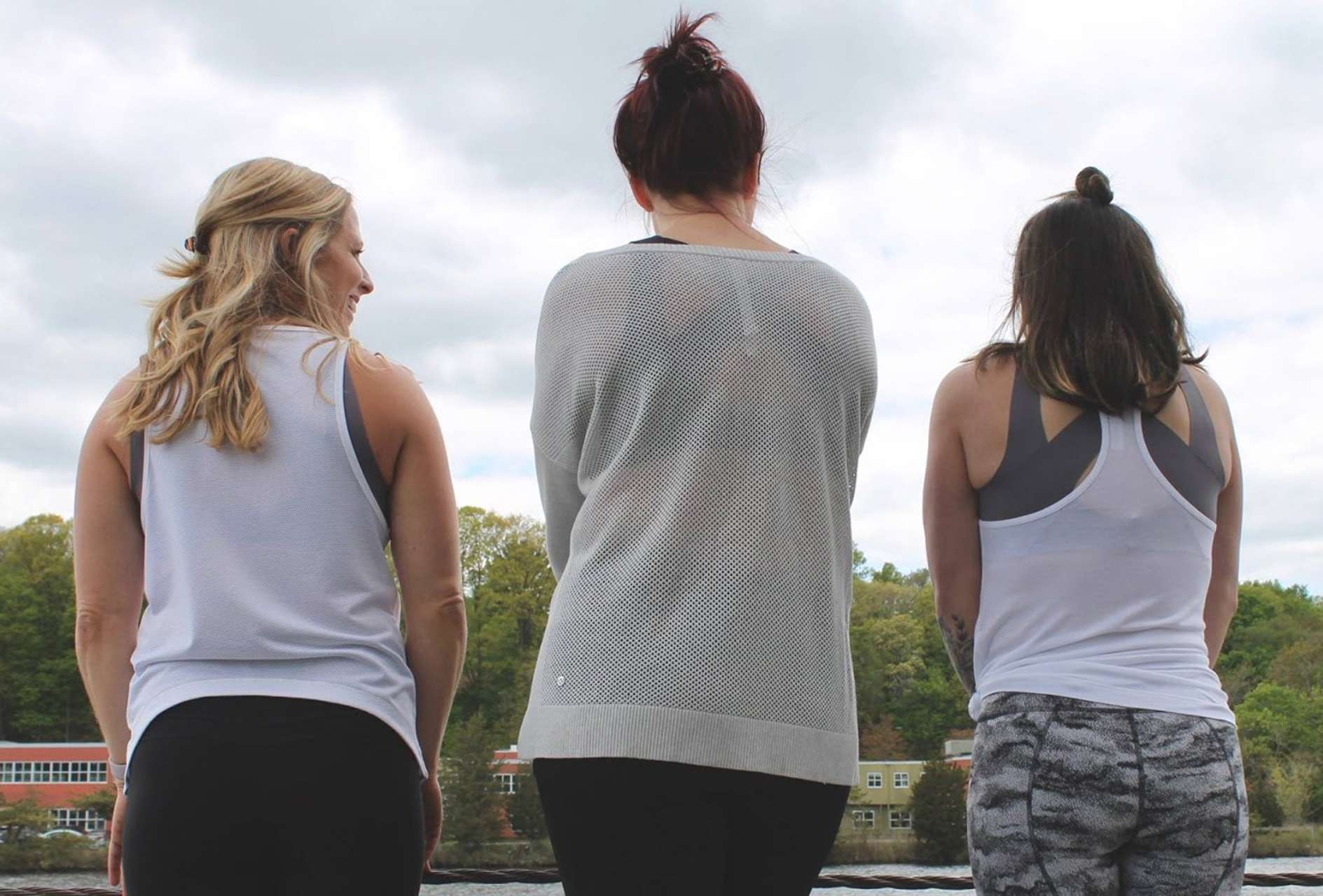 Lululemon Squad Goals Tank (Trinity Mesh) - White