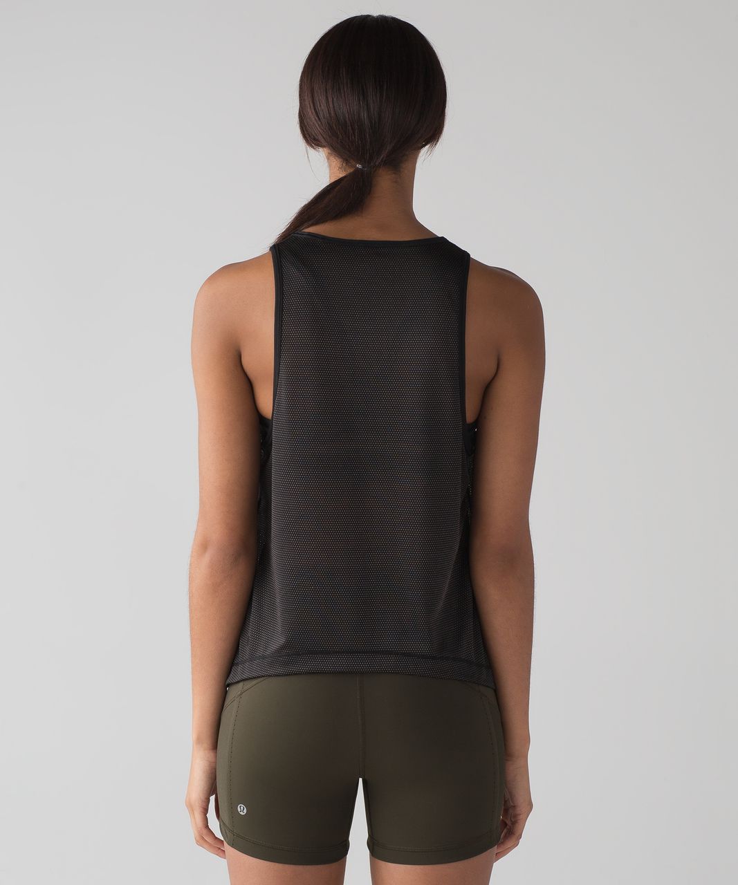 Lululemon Squad Goals Tank *Trinity Mesh - Black