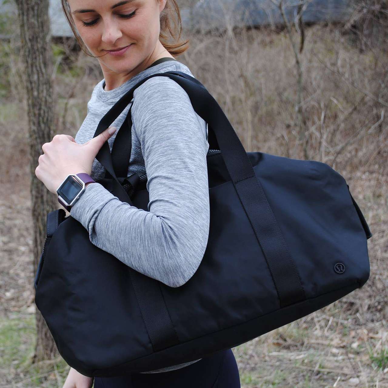 Lululemon Fast Track Duffel - Black