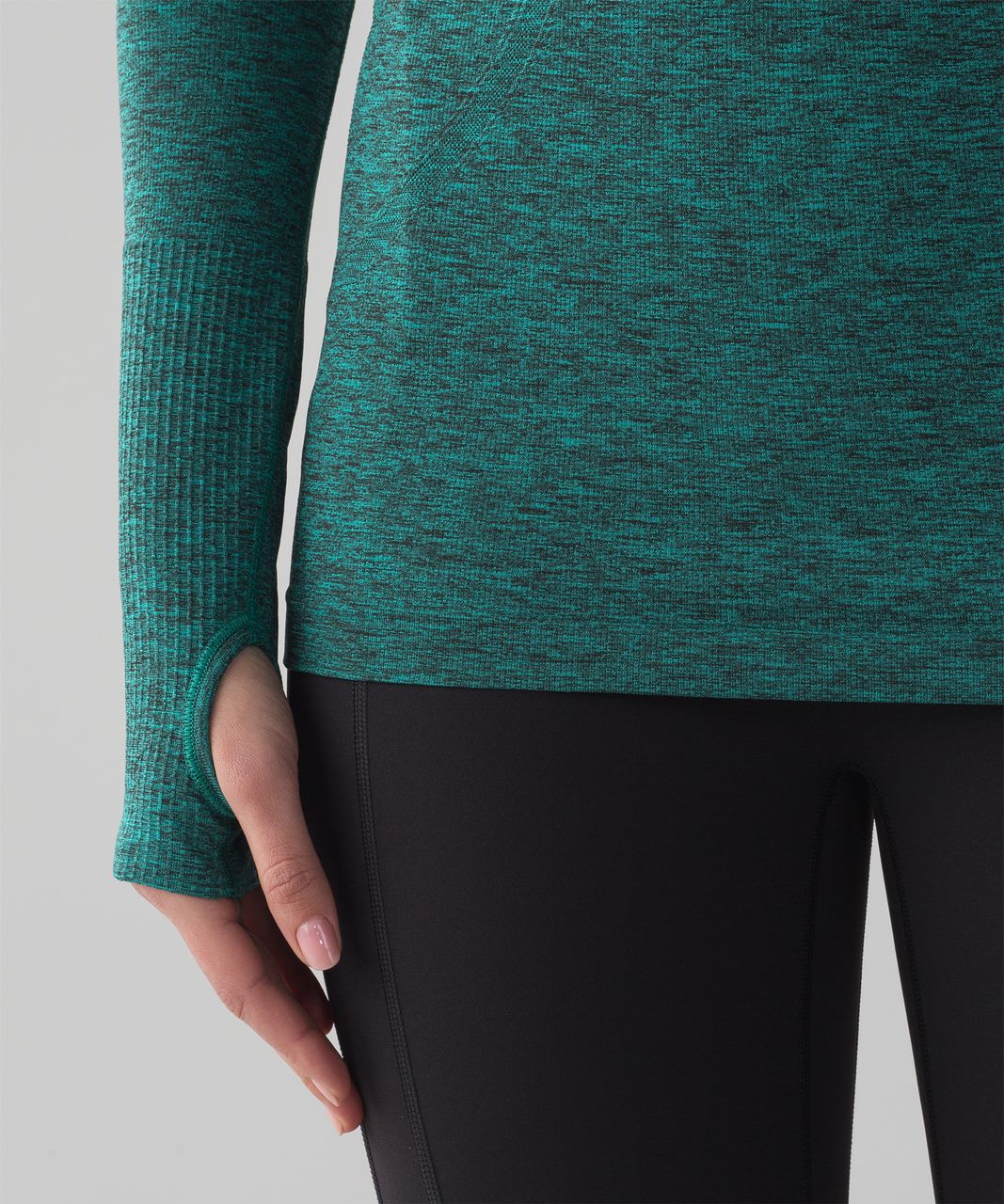 Lululemon Swiftly Tech Long Sleeve Crew - Classic Green / Classic Green -  lulu fanatics