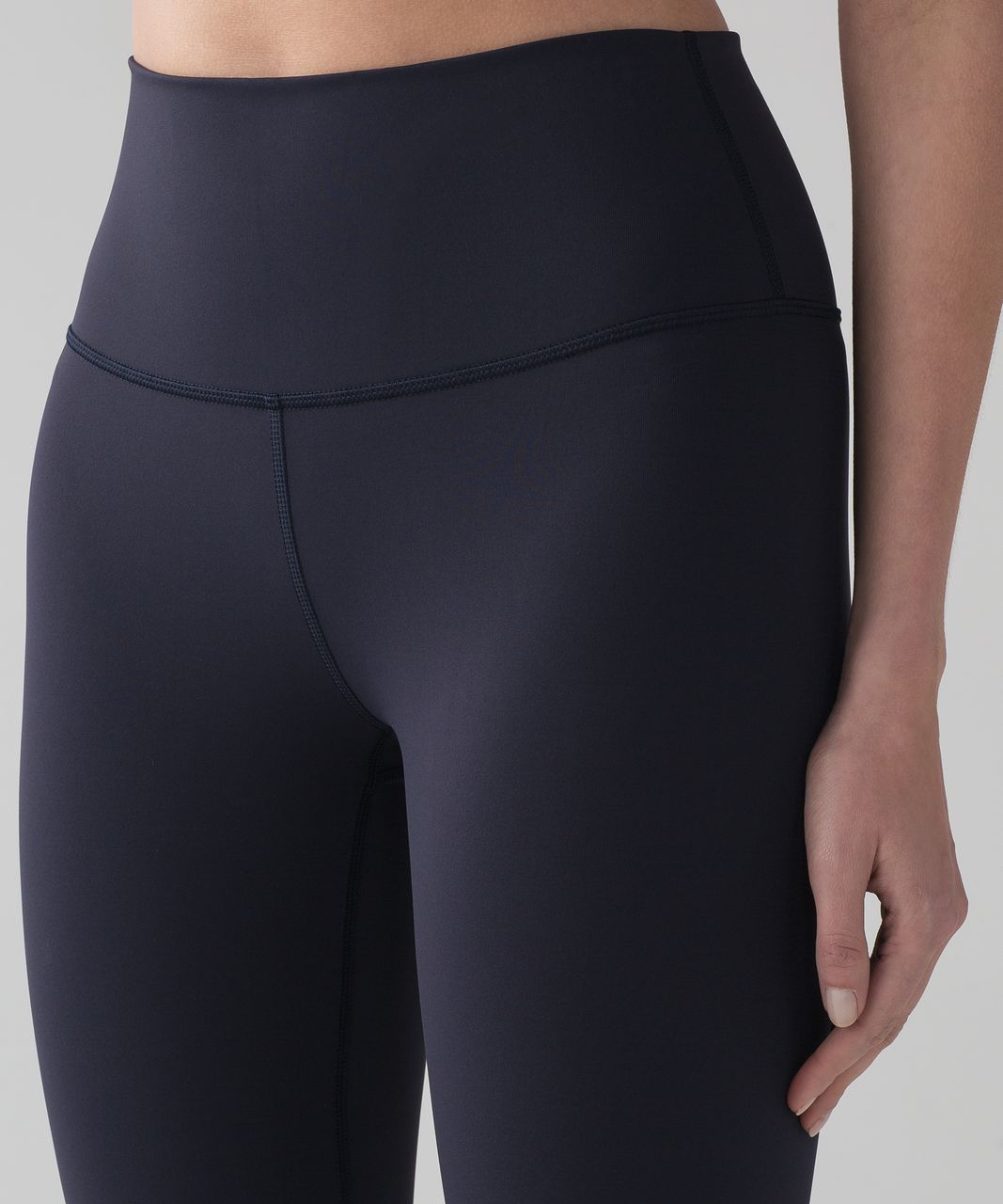 Lululemon Womens Blue Midnight Wunder Under Hi Rise Tight Leggings