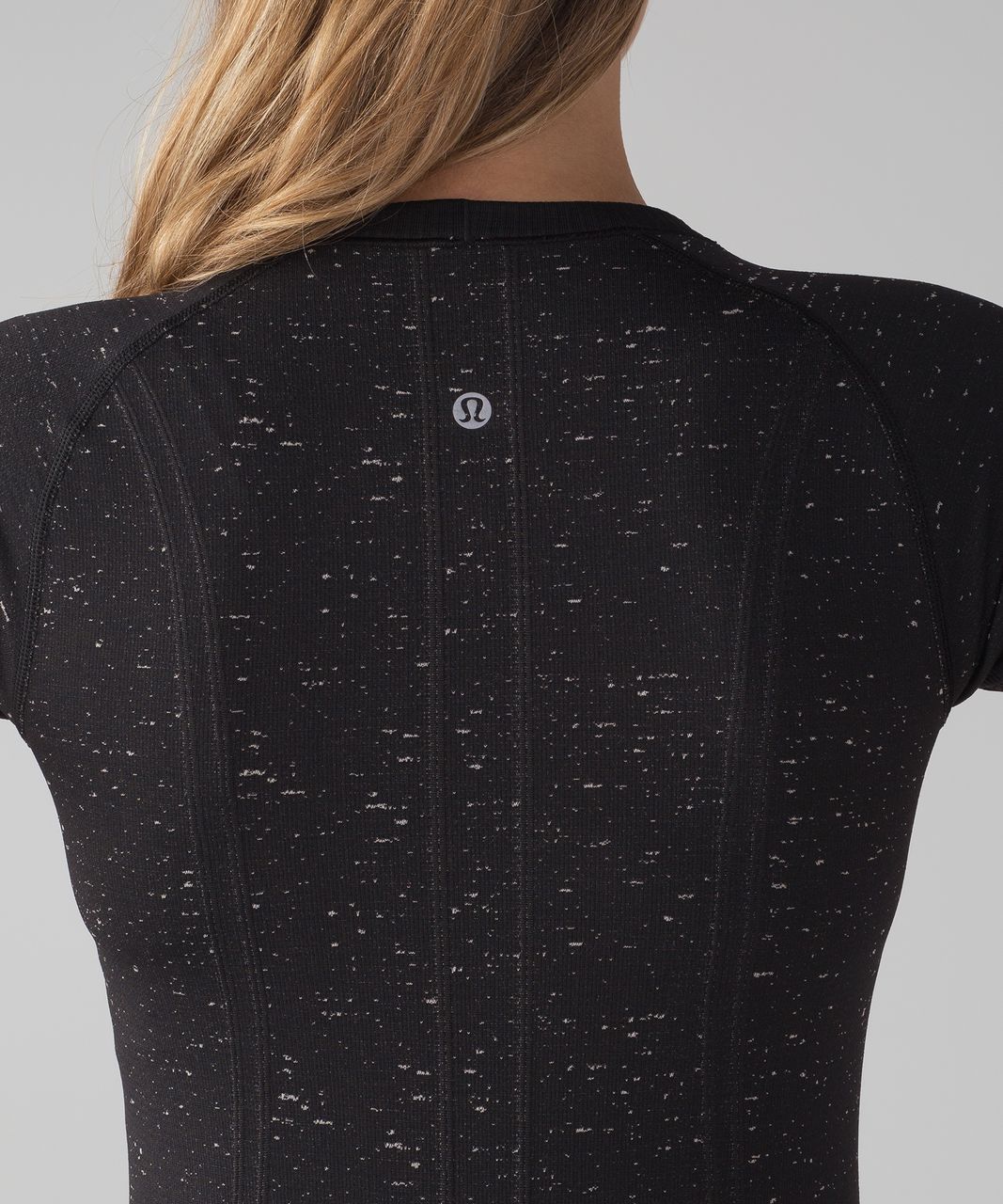 Lululemon Swiftly Tech Short Sleeve Crew - Black / White (03/2017 release)