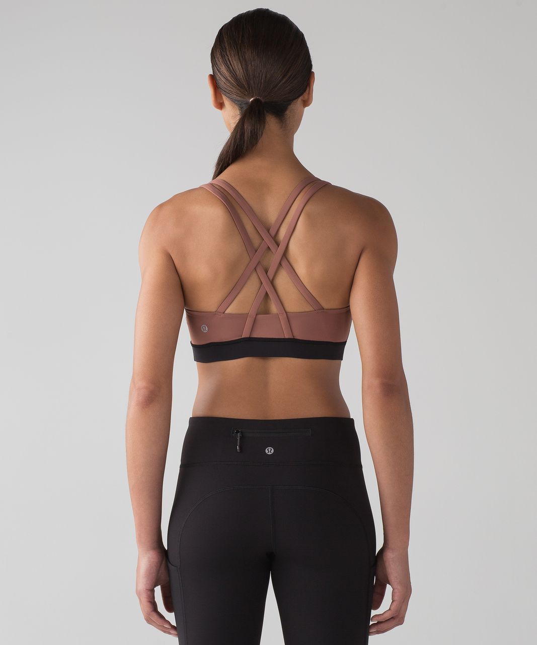 Lululemon Energy Bra - Henna / Black