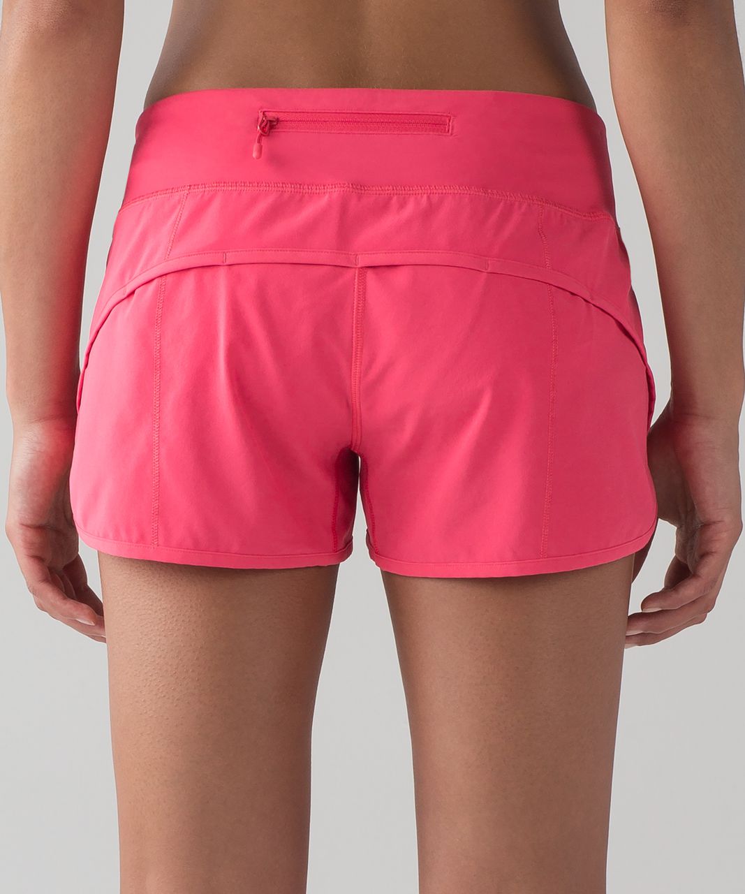 Lululemon speed up shorts, color lipgloss Pink Size 4 - $35 (48% Off  Retail) - From Haylie