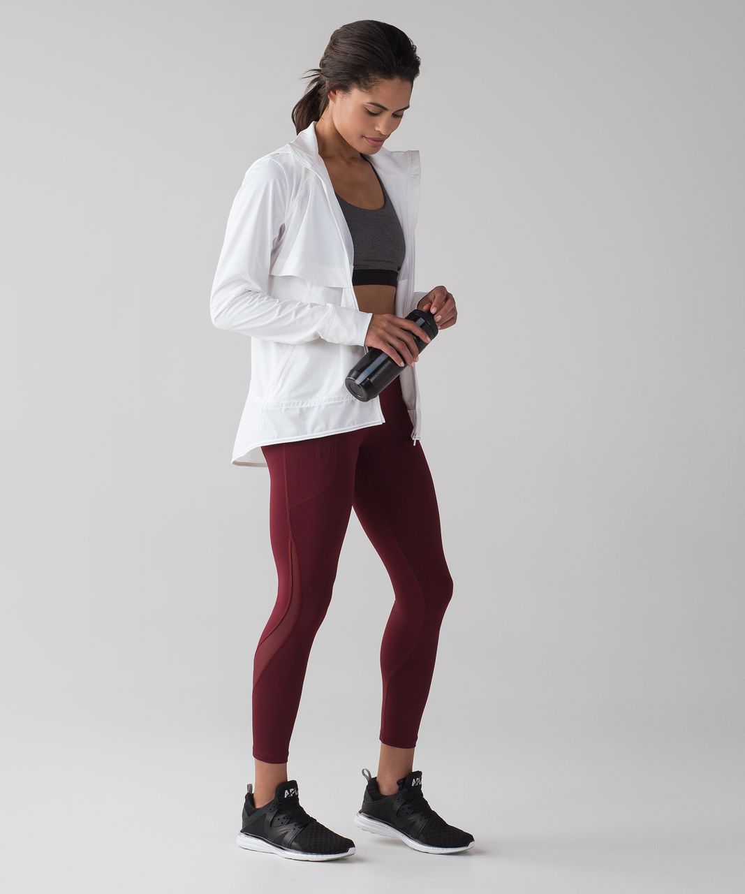 Lululemon Invigorate 7/8 Tight - Deep Rouge