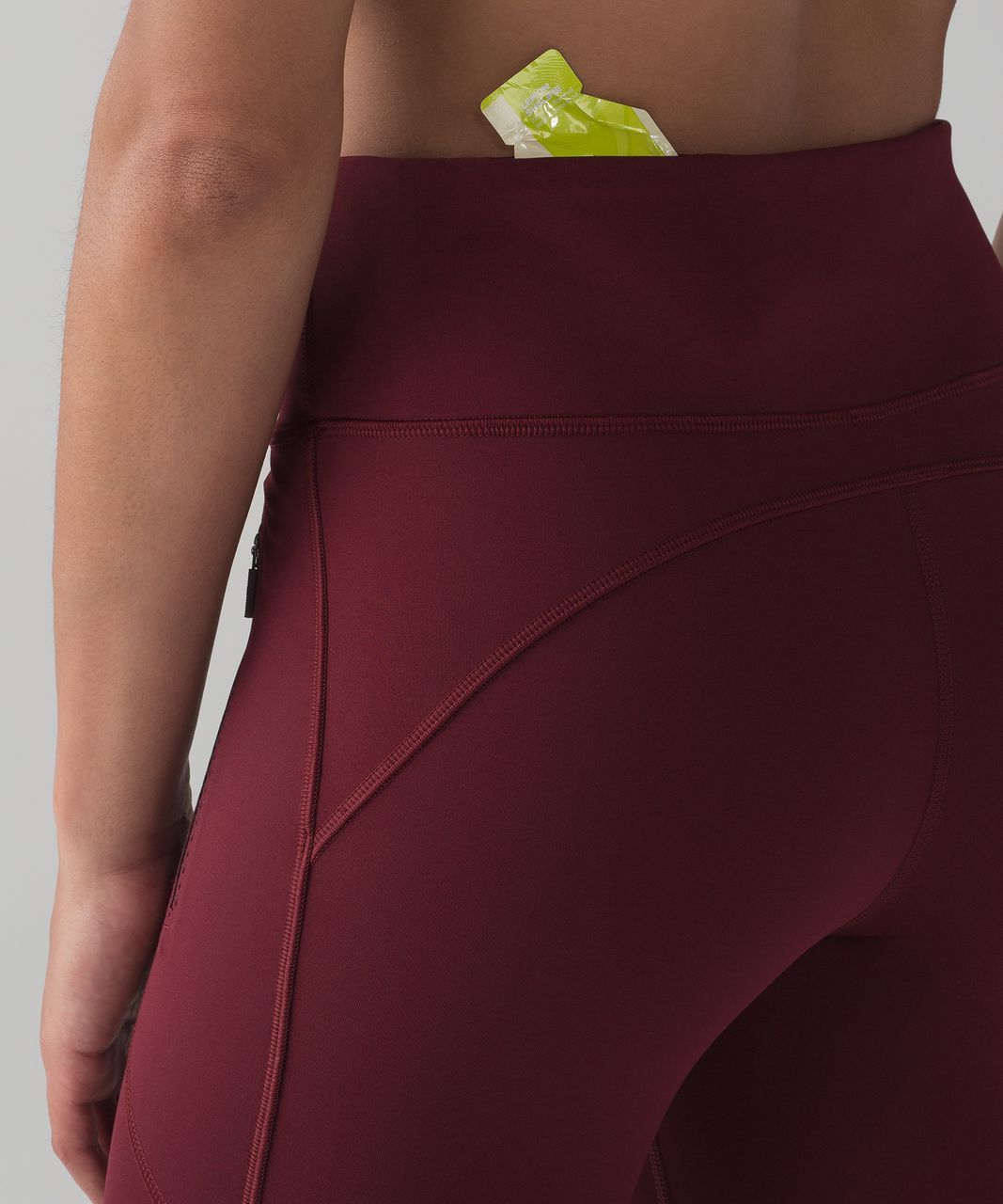 Lululemon Invigorate 7/8 Tight - Deep Rouge