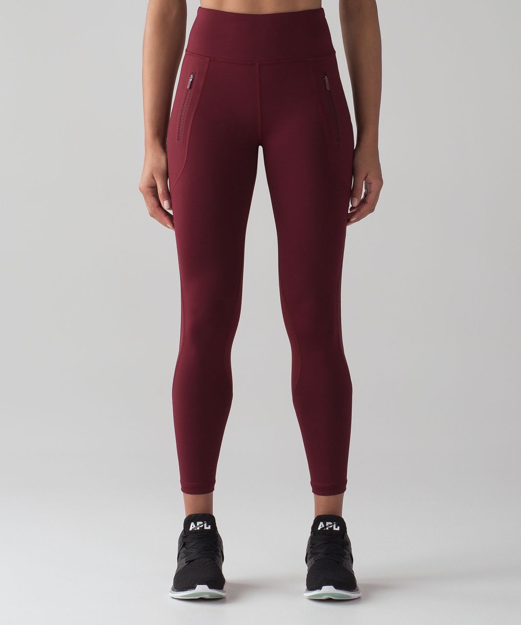 Lululemon Invigorate 7/8 Tight - Deep Rouge