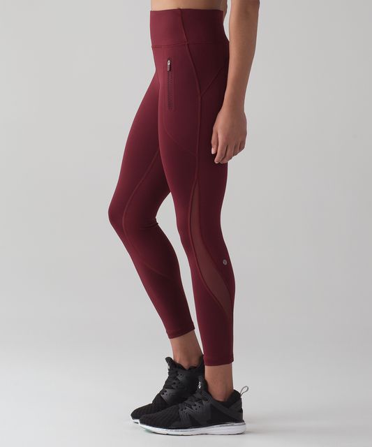 Lululemon Inspire Tight II (Mesh) - Space Dye Camo Black Dark