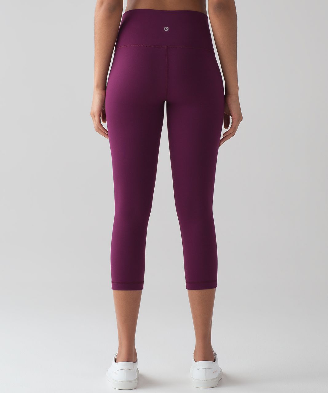 Lululemon Wunder Under Twiggy Nimbus Soot Light High Waisted Crop Leggings 4  - $14 - From Galore