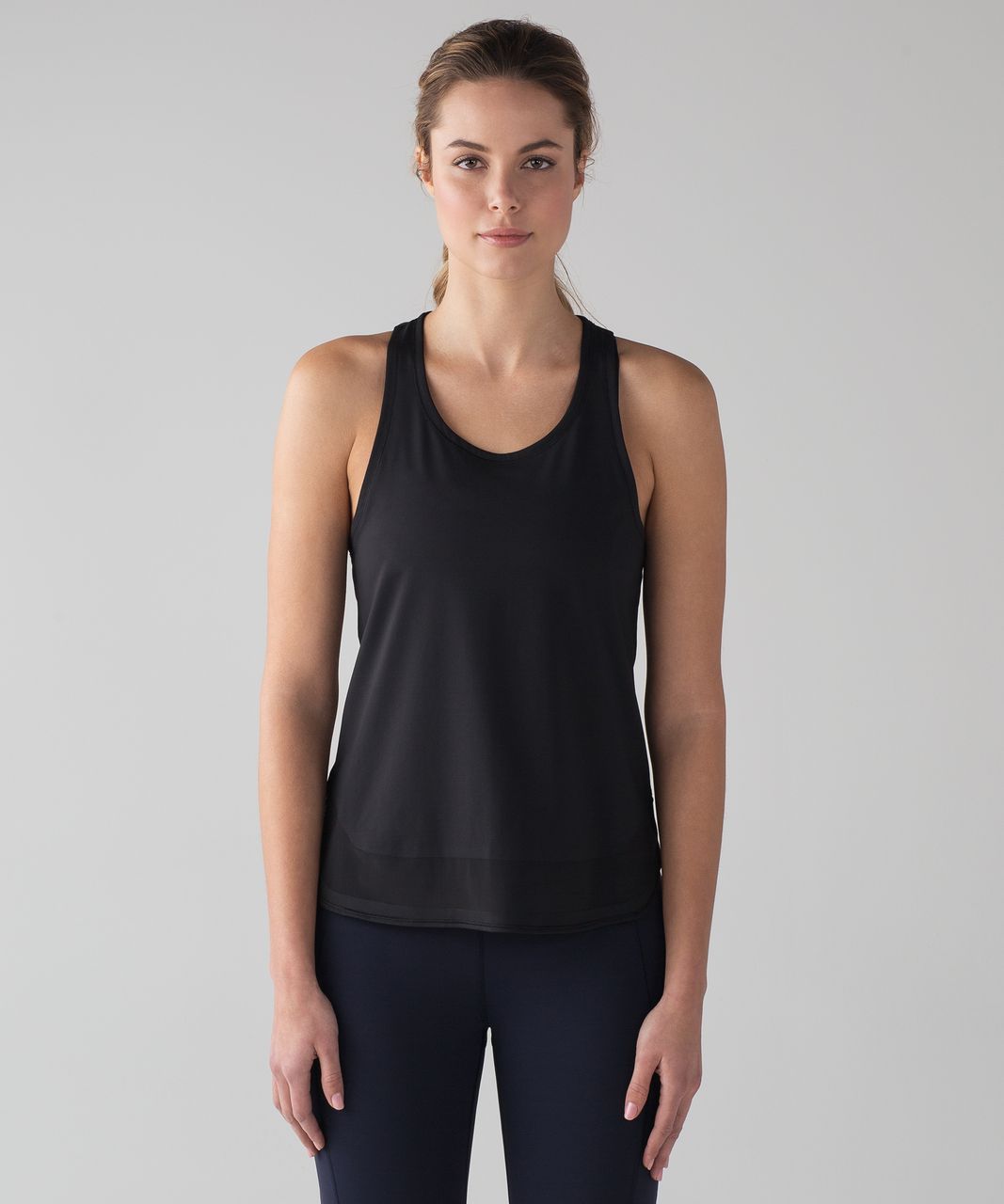 Lululemon Smooth Stride Tank (UV Protection) - Black