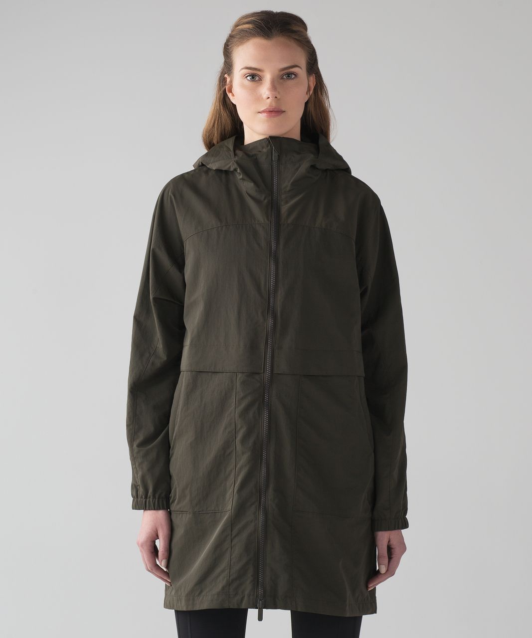 Lululemon Easy As Jacket - Dark Olive 