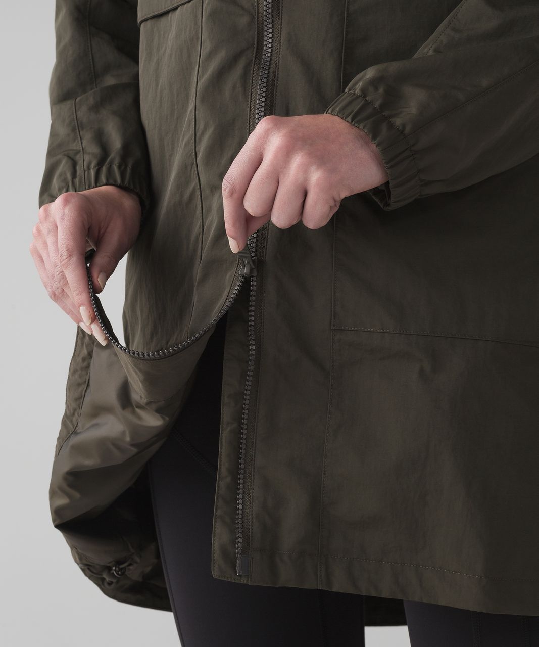 Lululemon Easy As Jacket - Dark Olive