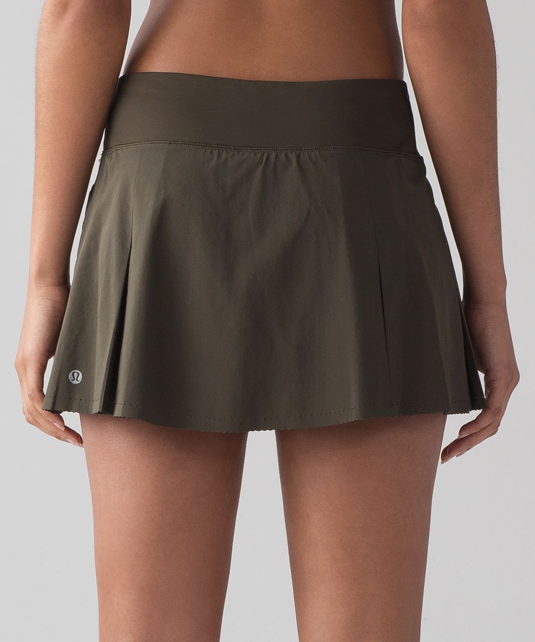 Lululemon Smooth Stride Skirt - Dark Olive