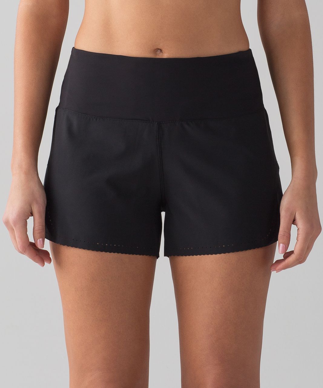 Lululemon Smooth Stride Short - Black - lulu fanatics