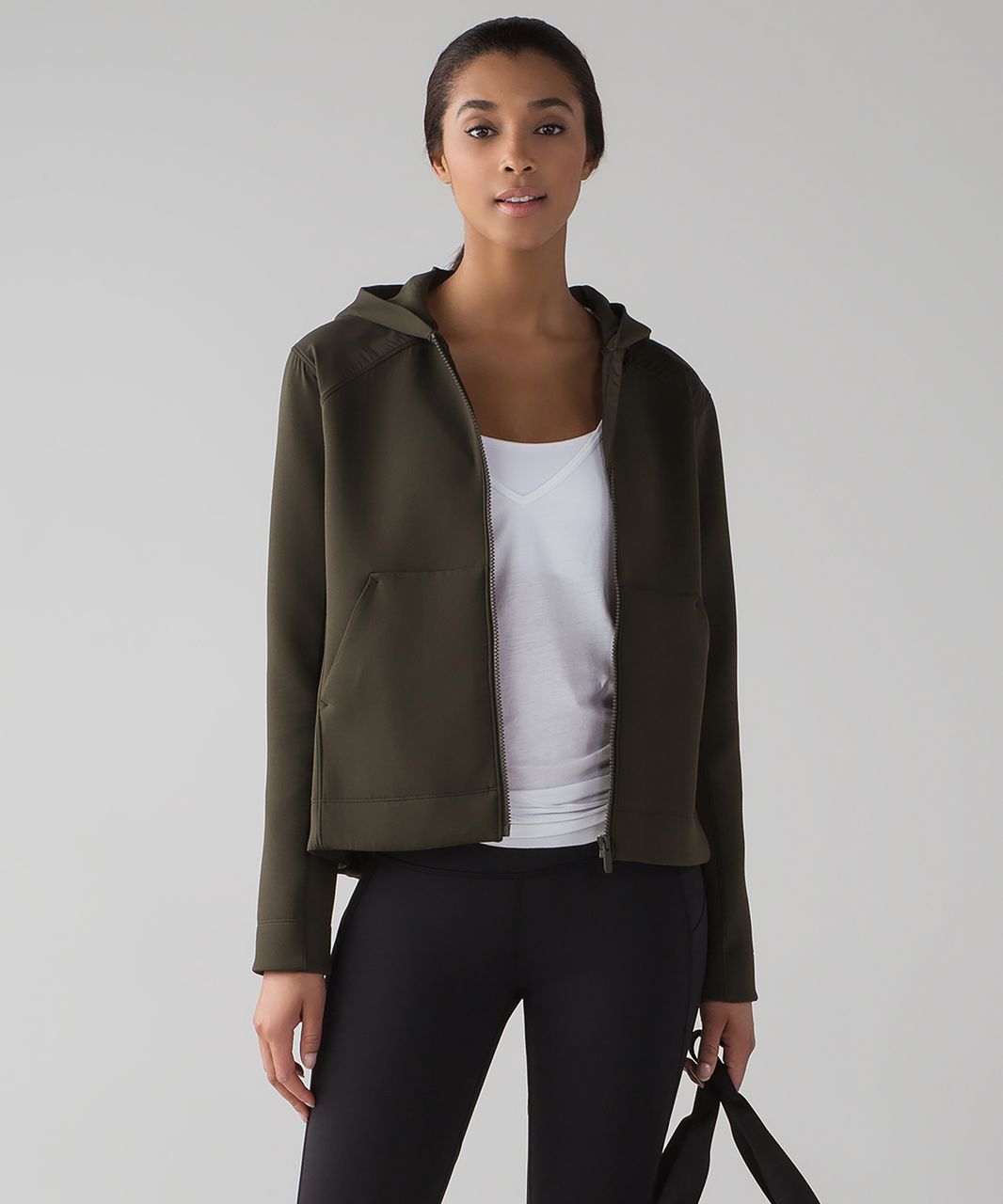 Lululemon Define Jacket - Dark Olive - lulu fanatics