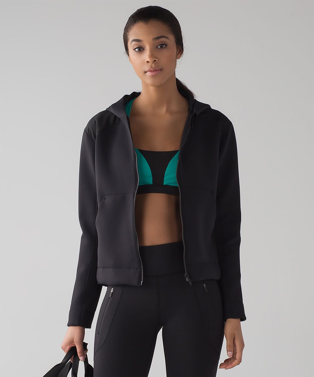 Lululemon Re-Form Jacket - Black - lulu fanatics