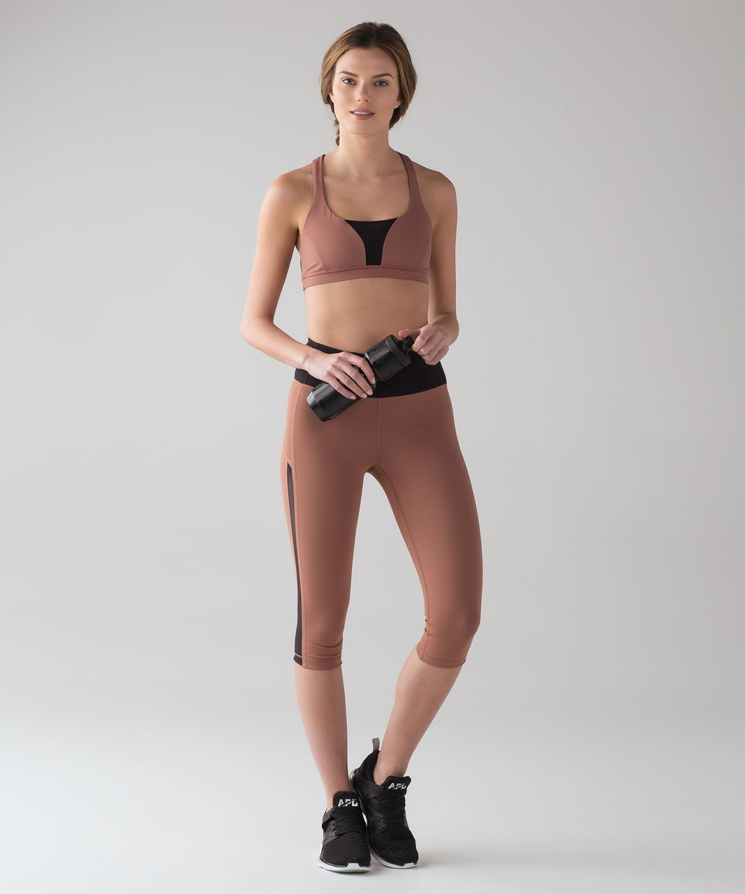 Lululemon Smooth Stride Bra - Black - lulu fanatics