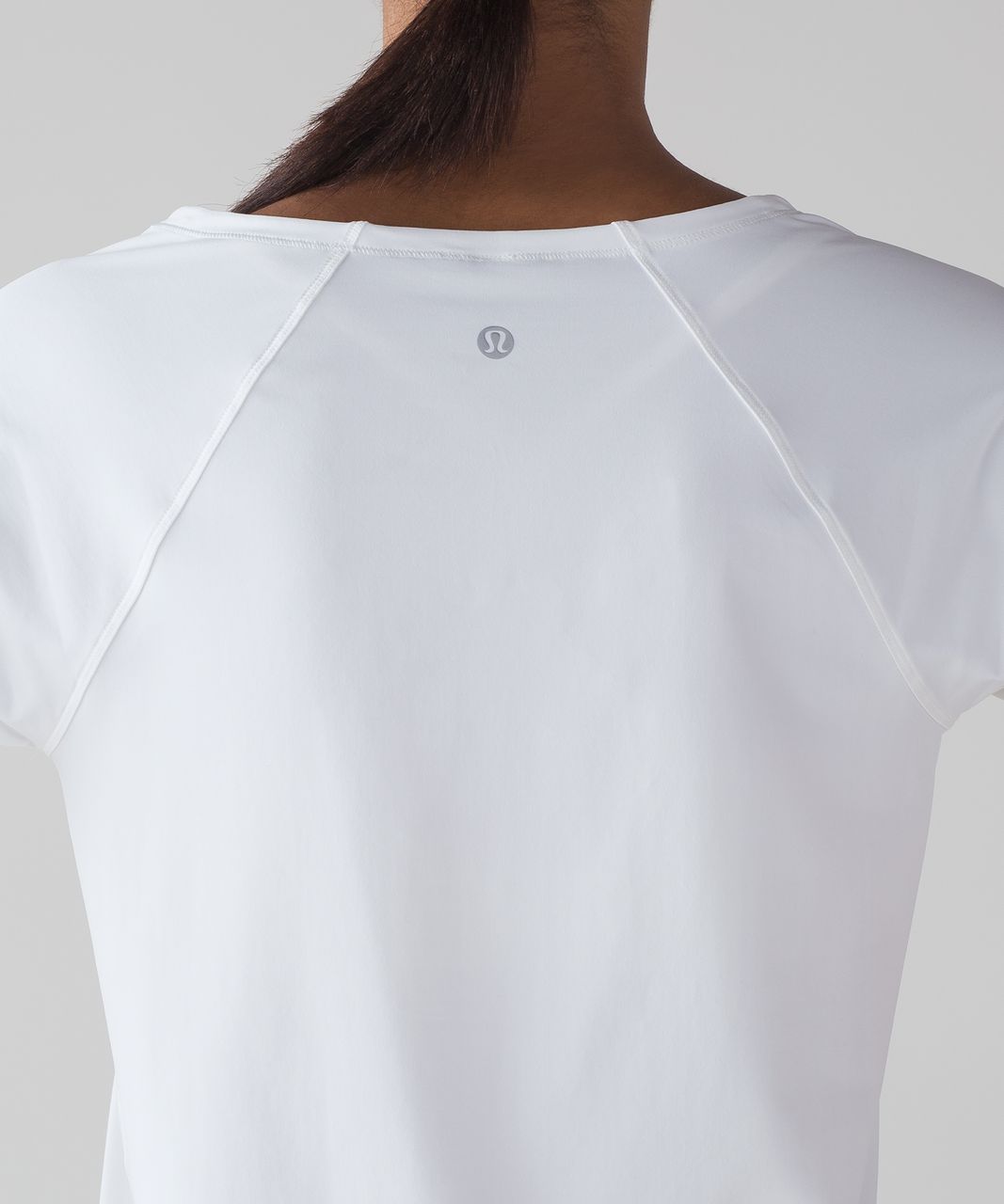 Lululemon Smooth Stride Short Sleeve (UV Protection) - White