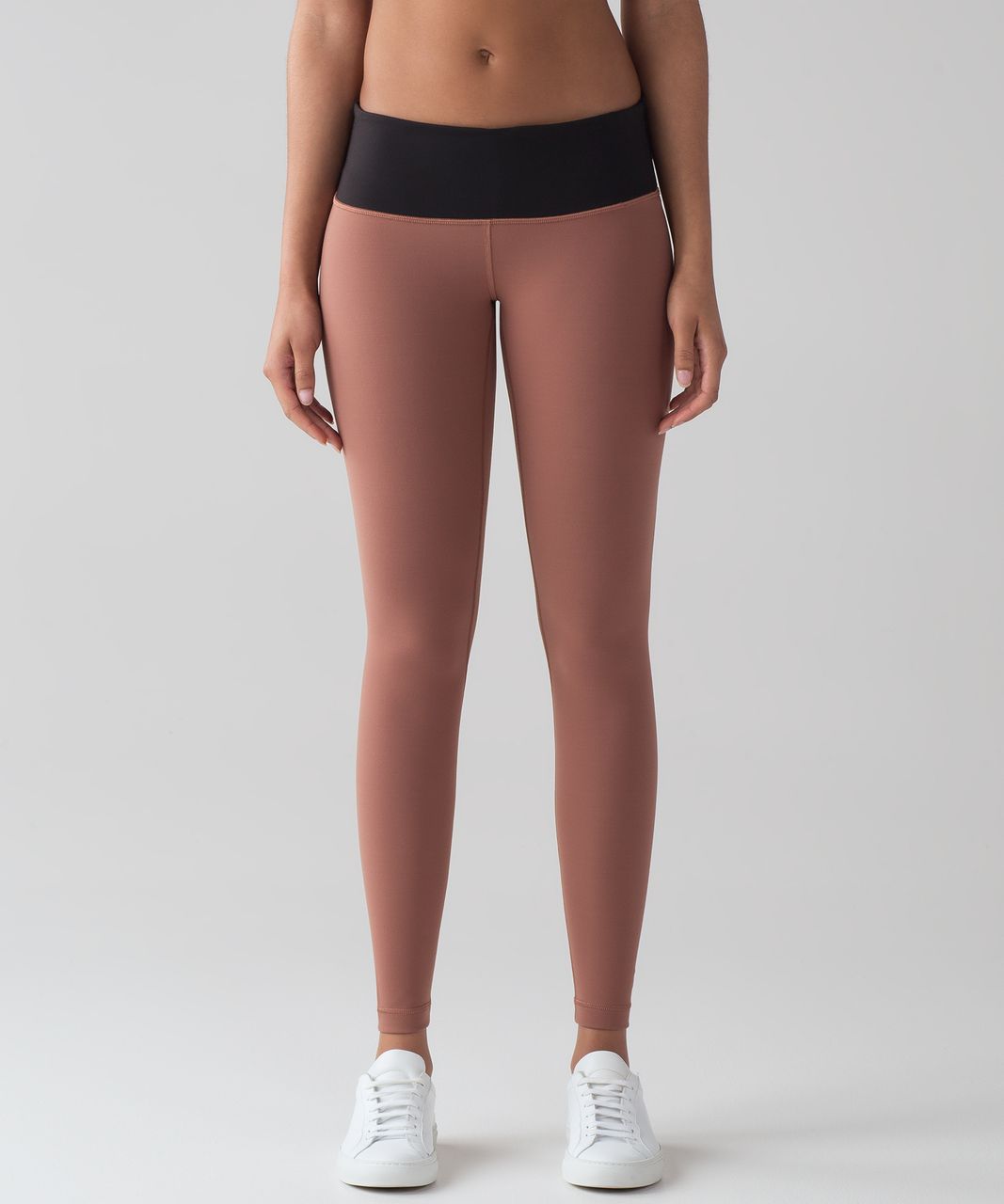 Lululemon Wunder Under Low-Rise Tight in heathered black sz 8