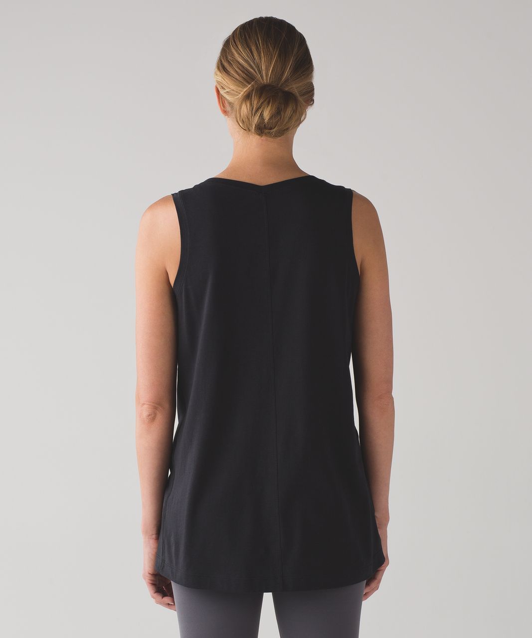 Lululemon Deep V Athletic Tank - Black - lulu fanatics