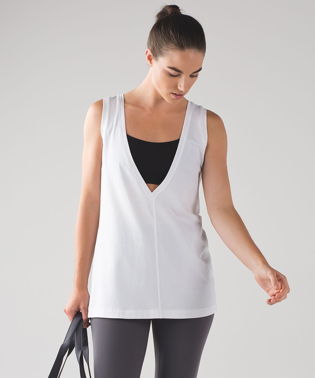 Lululemon Deep Cove Muscle Tank - White