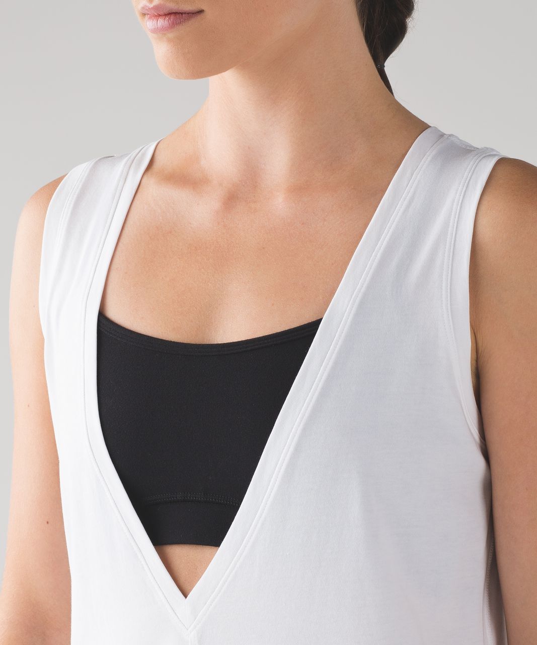 Lululemon Deep Cove Muscle Tank - White