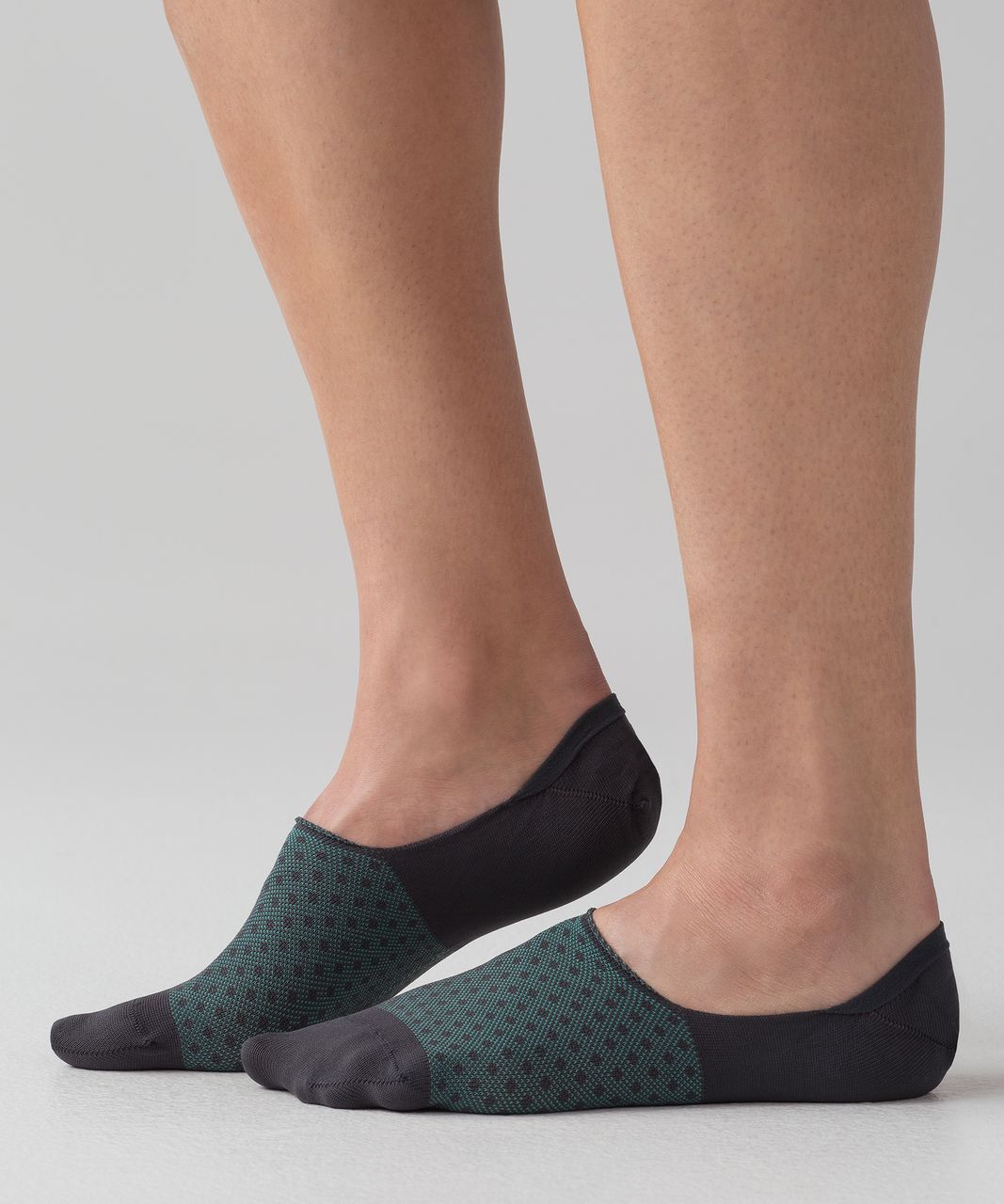 Lululemon Secret Sock - Blue Tied / Eucalyptus / Dark Carbon