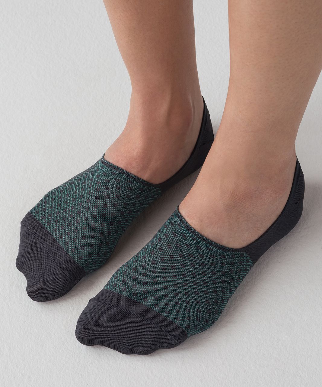 Lululemon Secret Sock - Blue Tied / Eucalyptus / Dark Carbon