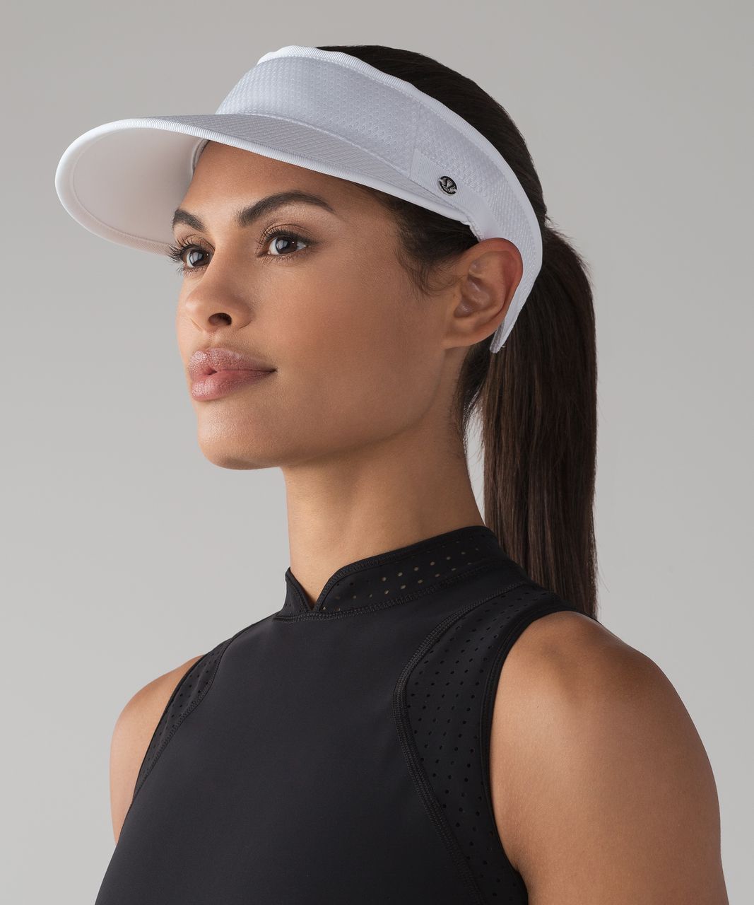 white lululemon visor