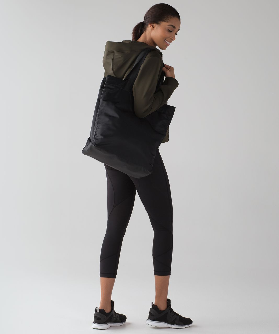 Lululemon Double Up Tote Bag - Black