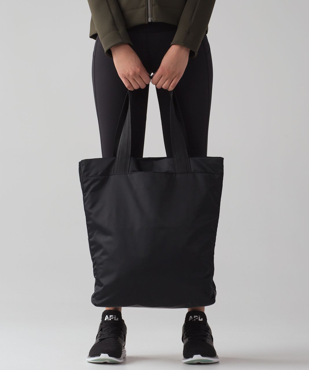 Lululemon Double Up Tote Bag - Black - lulu fanatics