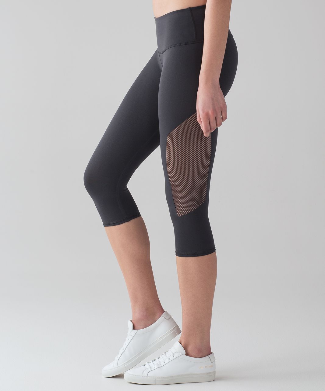 Lululemon Reveal Crop (15") - Blue Tied