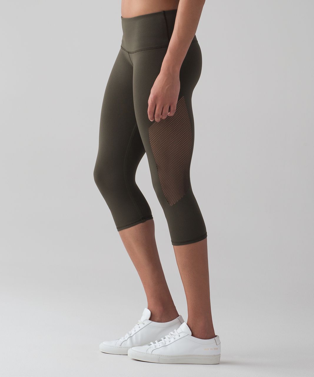 Lululemon License to Train High-Rise Pant - Dark Olive - lulu fanatics