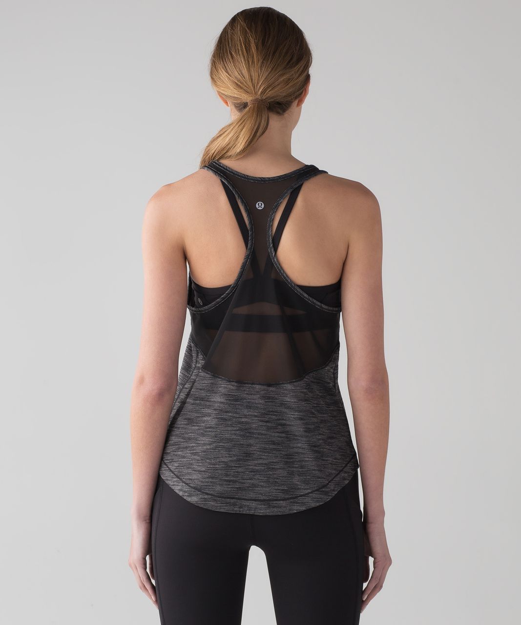 Lululemon Long Distance Tank - Heathered Black (First Release)